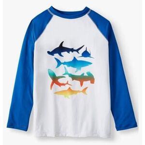 Wonder Nation Boy's Long Sleeve Nautical Rashguard